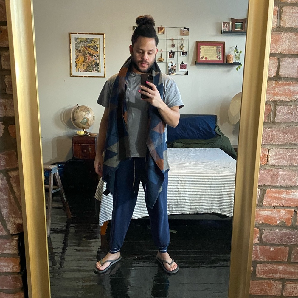 H&M Geometric Scarf